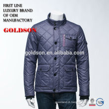 Men&#39;s Shining Goose Down Jacket Fabricação Zhejiang Brand Clothing